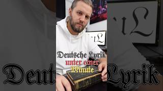 🇩🇪📖 unter 1 Minute💪🏻 №40 books deutsch booktok [upl. by Wieren496]