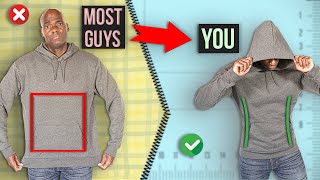 How To EASILY Make A Hoodie SLIM Fit [upl. by Yauq623]