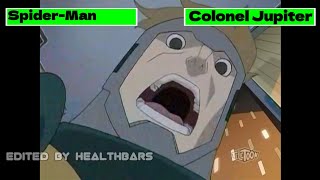 SpiderMan vs Colonel Jupiter with healthbars [upl. by Germaine]