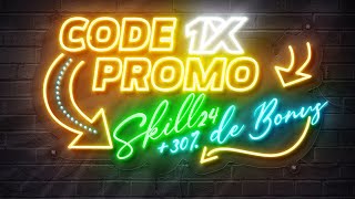 Code promo exclusif 1xBet 2024  Code promo 1xBet pour les paris sportifs [upl. by Dene]