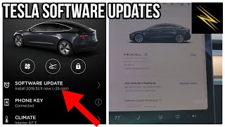 How To Get the LATEST Software Updates on Your Tesla  Stuck Software Update [upl. by Cott]