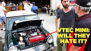 Taking the VTEC Mini To A Classic Car Meet Will they hate it [upl. by Whitford]