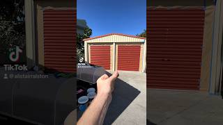 Garage Spray Paint Makeover [upl. by Enybor]