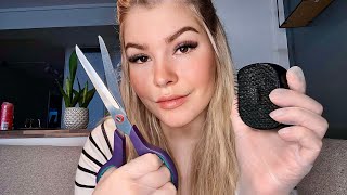 ASMR  hairdresser roleplay soft spoken [upl. by Etiuqram892]