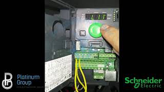 ATV320 Fault reset نقطة ديجيتال [upl. by Shaffer82]