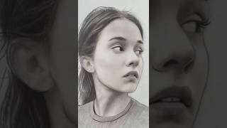 How to Draw Cailee Spaeny With Pencil And Full Shading art drawing sketch shortvideo shorts [upl. by Rayham]