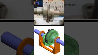 Oldhams coupling 📌 most flexible power transmission mechanical principles  machine simulation [upl. by Nnaasil]