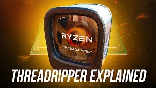 AMD Ryzen Threadripper 1950X 1920X amp 1900XEXPLAINED [upl. by Aloivaf642]