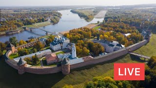 Veliky Novgorod Novgorod The Great The Capital of Old Russia Founded in 859 LIVE [upl. by Philender]