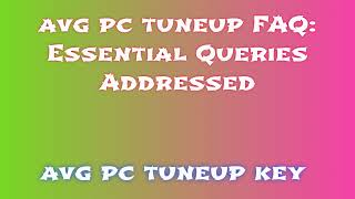 Quick and Easy Installation Steps for avg pc tuneup 2024 [upl. by Remus]