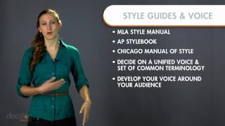 Creating A Style Guide amp Voice  Business Writing amp Grammar [upl. by Garretson]