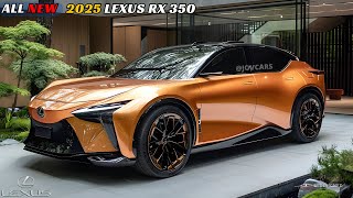 New 2025 Lexus RX 350 Revealed  Elevating Luxury to New Heights Best Selling Lexuss SUV [upl. by Ahsram]