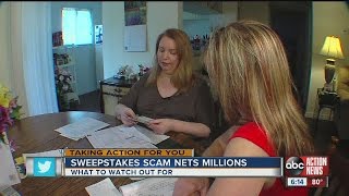 Florida residents lose more than 100000 of their life savings in sweepstakes scam [upl. by Norby]