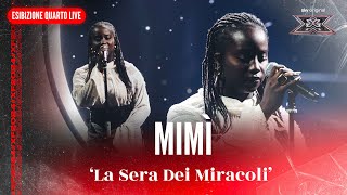 Mimì  La Sera Dei Miracoli  Esibizione Quarto Live  X Factor 2024 [upl. by Cozza346]