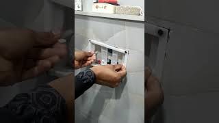 how to repair leakage concealed cistern  concealed flush tank leakage repair plumbing plumber [upl. by Anialeh]