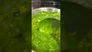 Spinach  Palak rice food youtubeshorts food recipe indianfood [upl. by Dleifniw522]