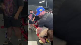 260lb Bradley Martyn vs 160lb wrestling champion🤼‍♂️ [upl. by Seow123]