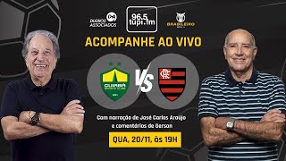 CUIABÁ 1 x 2 FLAMENGO  Campeonato Brasileiro  34ª Rodada  20112024  AO VIVO [upl. by Htezzil]