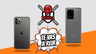 iPhone 11 Pro Max vs Galaxy S20 Ultra  La batalla [upl. by Kendy]