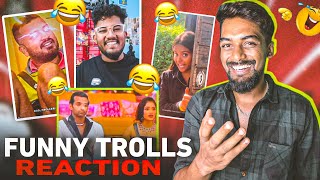 FUNNY TROLLS Reaction  ನಕ್ಕು ನಕ್ಕು ಸುಸ್ತ್ಆಯ್ತು 😂 Part 12 [upl. by Belvia]