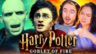 HES TERRIFYING Harry Potter and the Goblet of Fire 2005 Reaction FIRST TIME WATCHING [upl. by Bernette]