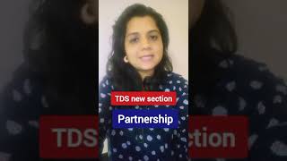 TDS NEW Section194T TDS on Partnership firm TDS on Partners payment [upl. by Magnuson]