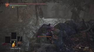 Dark souls 3 getting to the abyss watchers old wolf of farron [upl. by Gusba175]