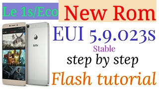 NEW ROM EUI 59023s Flash tutorial step by step हिन्दी [upl. by Giacobo357]