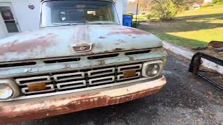 1964 F100 short bed crown vic build update [upl. by Caritta]