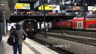 Rail Report Hamburg to Copenhagen by Train on Ferry [upl. by Siravart290]