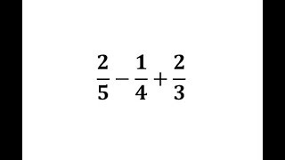 Add and Subtract Three Fractions Unlike Denominators [upl. by Oicnanev]