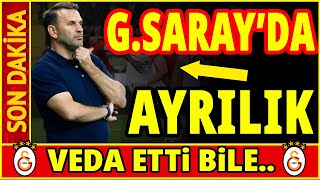 GALATASARAYDA AYRILIK VEDA ETTİ BİLE [upl. by Malachy514]