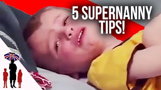 5 Essential Parenting Tips 3  Naughty Spot Pacifiers Household Chores amp More  Supernanny [upl. by Raines]