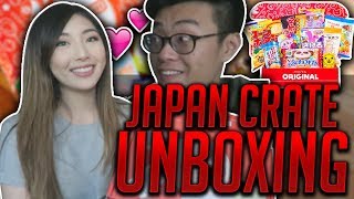 xChocoBars  Japan Crate Unboxing ft Wildturtle [upl. by Haceber]