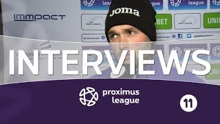 Interviews  Beerschot Wilrijk  Union  Beerschot Wilrijk 16122017 [upl. by Halullat]