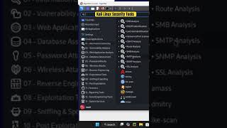 Kali Linux Security Tools [upl. by Stoddart197]