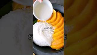 How To Make MANGO STICKY RICE With Coconut Sauce [upl. by Ttiwed886]