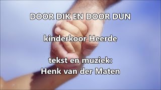 Door dik en door dun  Henk van der Maten  Christelijke Kinderboekenmaand 2018 [upl. by Sirred]