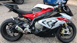 2017 BMW S1000RR Austin Racing Exhaust [upl. by Blaze]