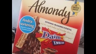 ALMONDY Svensk Mandeltarta  Produit Suédois [upl. by Elia]