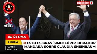 OBRADOR YA SE HARTÓ de SHEINBAUM ¡LORET de MOLA SUELTA BOMB4ZO que HUNDE a MORENA ¡Se ACABÓ [upl. by Einobe]