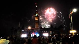 Canada Day Fireworks  Ottawa July 1st 2013 [upl. by Harod725]