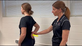 Gerber Lift Off Test Whitworth Athletic Training [upl. by Hafinah264]