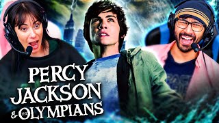 PERCY JACKSON amp THE OLYMPIANS The Lightning Thief MOVIE REACTION FIRST TIME WATCHING [upl. by Skill545]