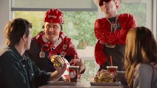 Wendys Commercial 2024  USA • March Madness App Offers [upl. by Werner798]