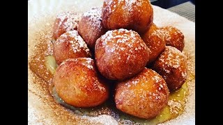 Loukoumades  Greek Honey Donuts  Christine Cushing [upl. by Llenrup]