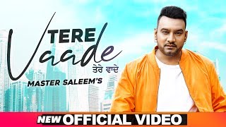 Tere Vaade Official Video  Master Saleem  Latest Punjabi Songs 2020  Speed Records [upl. by Hepzi]