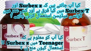 Surbex Z VS Surbex T [upl. by Seidler552]