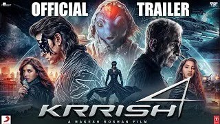 Krrish 4  Official Trailer  Hrithik Roshan  NoraFatehi  Priyanka Chopra  Rakesh Roshan Concept [upl. by Lleynod741]