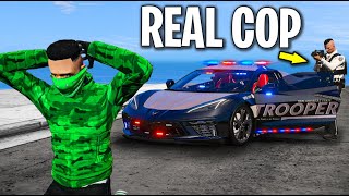 I Became a Real Cop on GTA 5 RP [upl. by Onia]